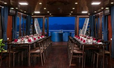 Party facilities at the yacht