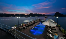 A view of the pool at Le Theater Cruises - Wonder on Lan Ha Bay or nearby