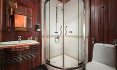 A bathroom at Rosa Cruise