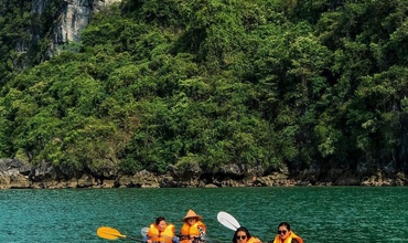 Exciting experience with Kayaking on Ha Long Bay