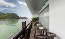 A balcony or terrace at Margaret Cruises