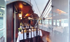 A restaurant or other place to eat at Renea Cruises Halong