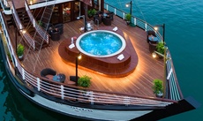 A view of the pool at Orchid Ha Long Cruise or nearby